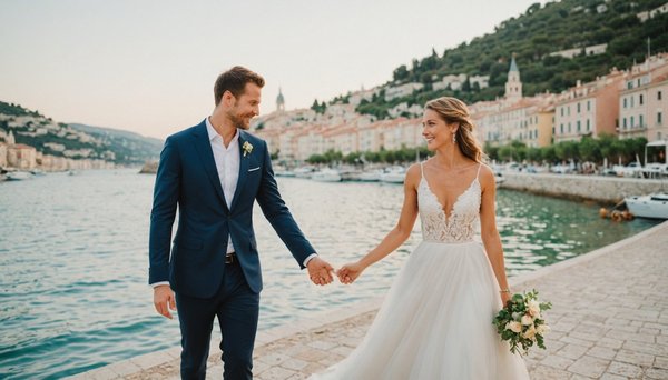 Romantic proposals: the magic of a french riviera wedding photographer